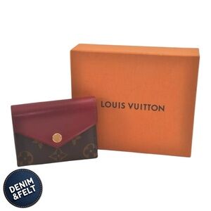 Louis Vuitton Fuchsia Monogram Portefeuille Zoe Compact Wallet | PRELOVED!!🤎